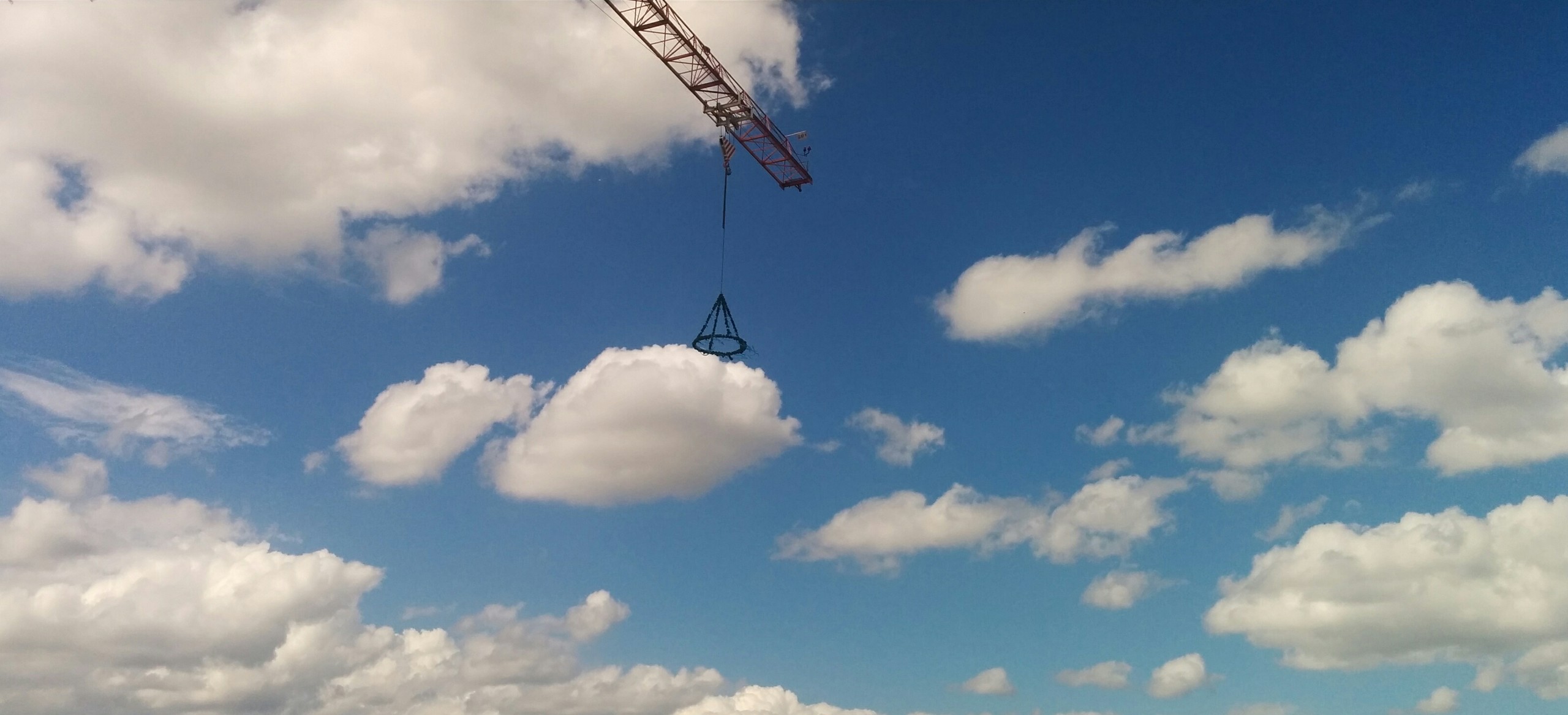 Richtfest einer Baustelle