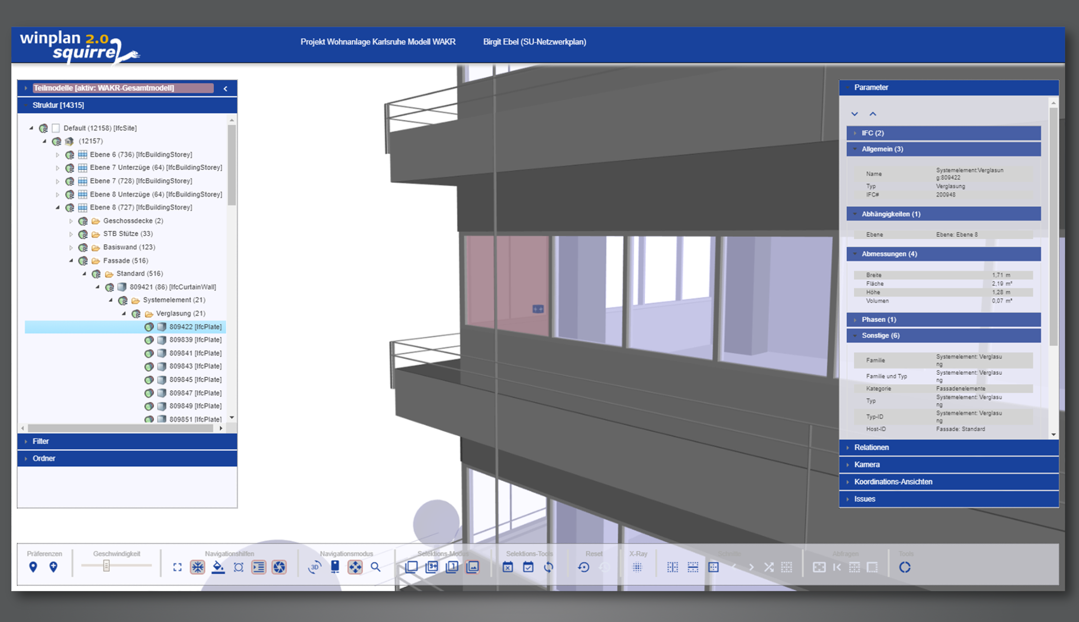 Screenshot BIM Komplexität reduzieren