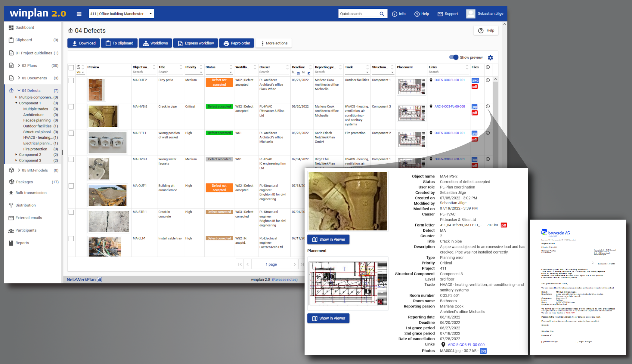Mängelmanagement Software